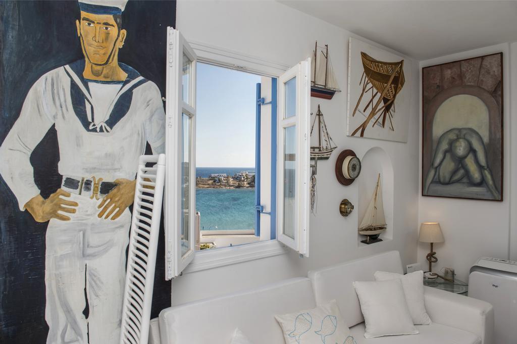 Aiolos Home With Private Veranda And Amazing Sea Views, Paros 피소리바디 외부 사진